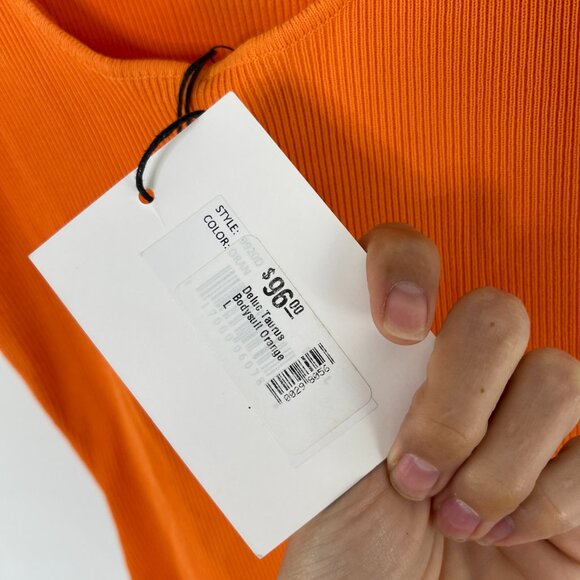 NWT Deluxe Taurus Women's Orange Scoop Neck Bodysuit 3 Size XS/XS/L - Picture 3 of 7